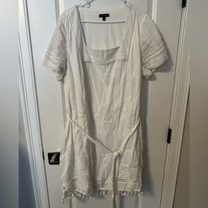 Lane Bryant White Shift Dress - Size 22